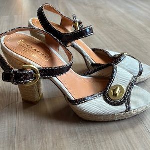 COACH high heels 👠 Size 6 1/2